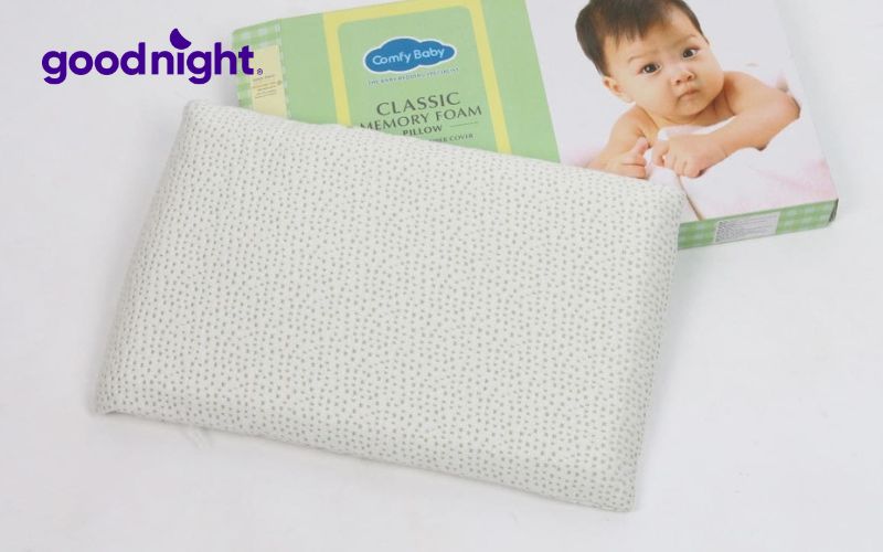 Top 15 mẫu gối trẻ em cao cấp được ưa chuộng hiện nay 9 Gối cao su Comfybaby được thiết kế đặc biệt, giúp tối ưu sự thoải mái và hỗ trợ bé ngủ ngon hơn