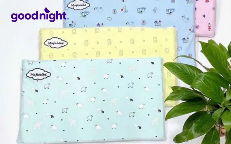 Top 15 mẫu gối trẻ em cao cấp được ưa chuộng hiện nay 12 Gối cao su trẻ em Mafabebe có thiết kế hình chữ nhật với kích thước tiêu chuẩn