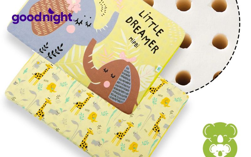Top 15 mẫu gối trẻ em cao cấp được ưa chuộng hiện nay 16 Gối ngủ trẻ em Mipbi là một lựa chọn lý tưởng giúp bé ngủ ngon hơn mỗi ngày