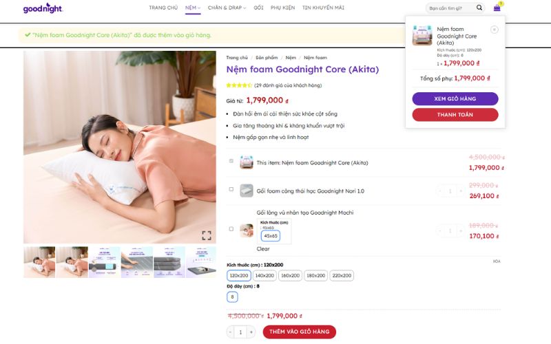 Hướng dẫn mua hàng 2 Thanh toán sản phẩm