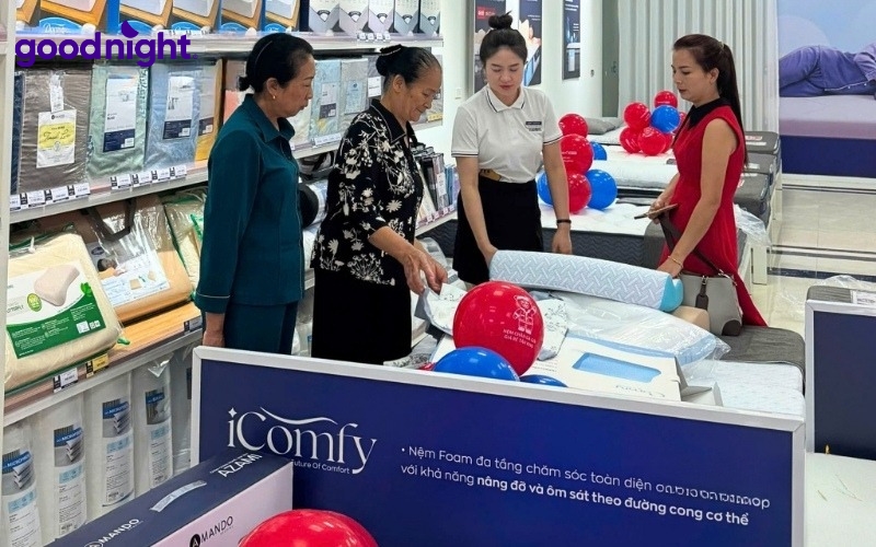 TOP 15 các cửa hàng nệm nổi tiếng, uy tín, chất lượng 5 Comfy