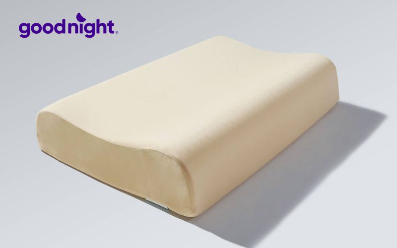 Top 12 mẫu gối cho người thoát vị đĩa đệm cổ giúp ngủ ngon 15 Gối cao su Gummi Puri có thiết kế lượn sóng công thái học, hỗ trợ nâng đỡ cổ vai gáy một cách toàn diện