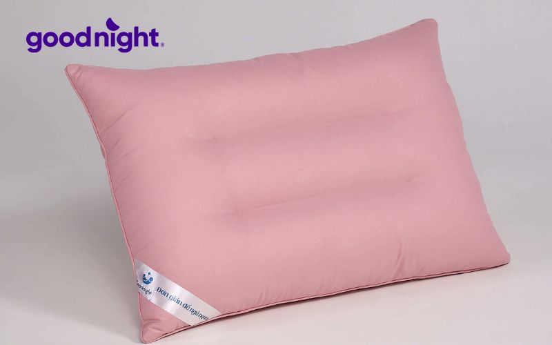 Top 12 mẫu gối cho người thoát vị đĩa đệm cổ giúp ngủ ngon 11 Gối lông vũ định hình Goodnight Mochi