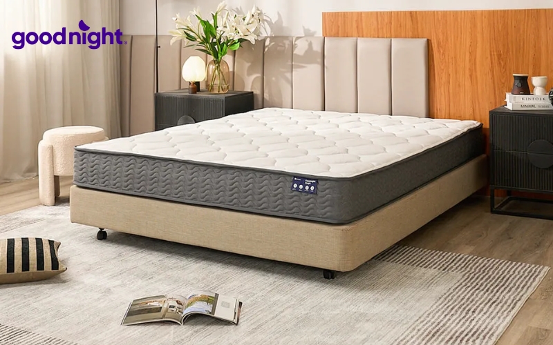 Kích thước nệm lò xo tiêu chuẩn và kinh nghiệm chọn mua 2 Chọn đúng kích thước không chỉ giúp nệm vừa khít với khung giường mà còn quyết định đáng kể đến không gian