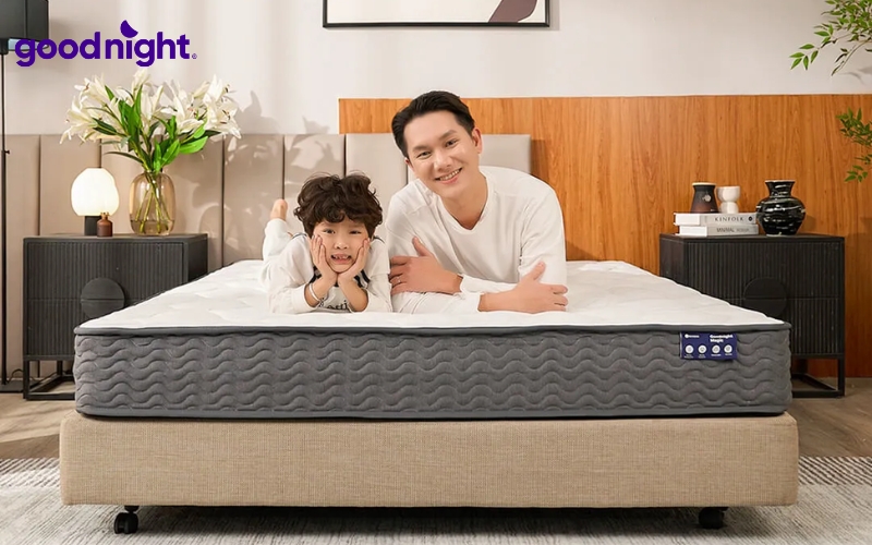 Kích thước nệm lò xo tiêu chuẩn và kinh nghiệm chọn mua 5 Goodnight Magic