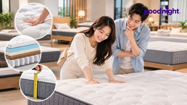 Hướng dẫn kinh nghiệm mua nệm ngủ ngon, bảo vệ cột sống