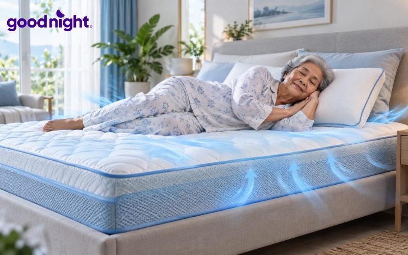 Nên chọn nệm 1m2 x 1m6 loại nào? Bí quyết chọn mua CHUẨN XÁC 4 Với kích thước nệm 1m2 x 1m6 thì độ dày nệm lý tưởng sẽ từ 10 – 15cm