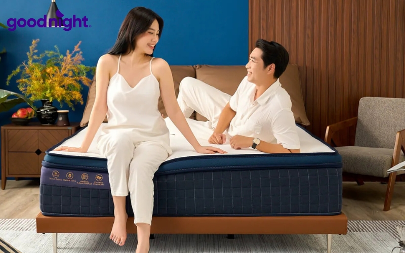 Nệm dày 30cm có tốt không? Bảng giá & 3 mẫu nệm uy tín 3 Nệm có kết cấu dày và nhiều lớp vật liệu có thể mang lại cảm giác nâng đỡ ổn định hơn