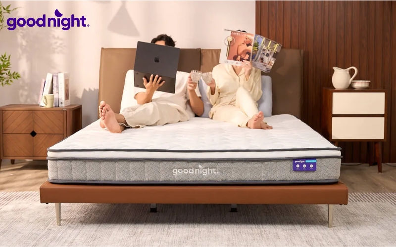 Nên nằm nệm cứng hay mềm? Giải pháp giúp bảo vệ cột sống 7 Goodnight SleepWave Hybrid