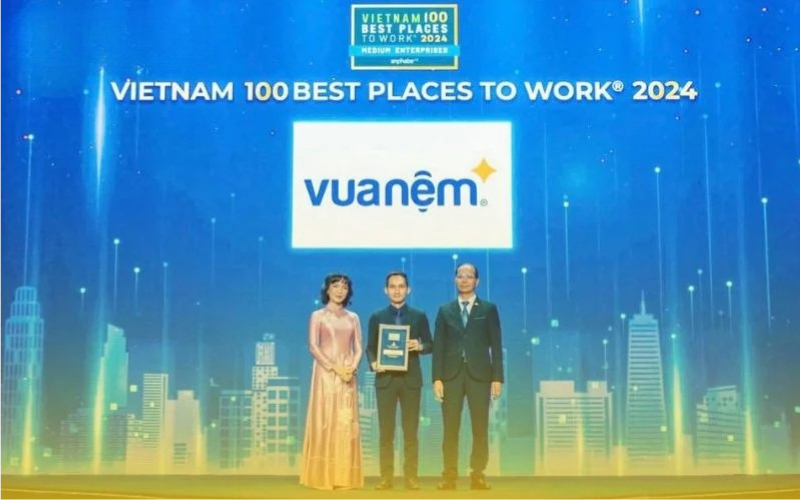 Vua Nệm nằm trong Top 11 nơi làm việc tốt nhất Việt Nam 2024 – Khối DN vừa
