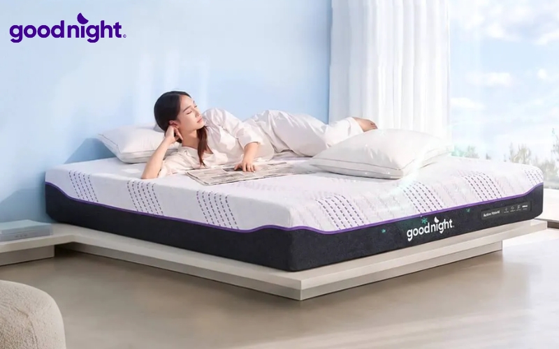 Trẻ sơ sinh nằm nệm được không? Nên chọn loại nào? 5 Goodnight Active Hybrid