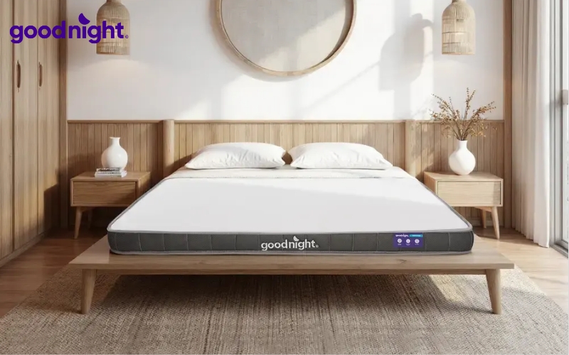 Nệm 1m6x2m: Bảng giá & TOP 7 mẫu nệm chất lượng 11 Goodnight là địa chỉ đáng cân nhắc khi tìm mua nệm 1m6 x 2m với nhiều lựa chọn về chất liệu và mức giá