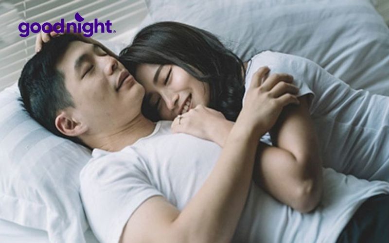 Tư thế ngủ tựa đầu lên vai