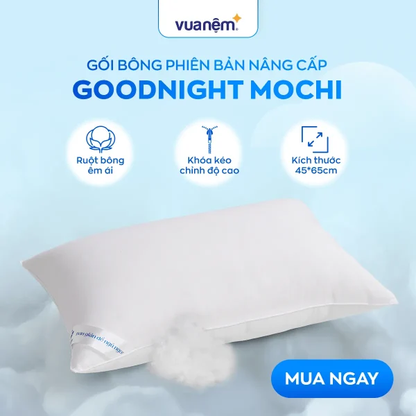 Gối lông vũ nhân tạo Goodnight Mochi siêu êm chuẩn khách sạn 5 sao 1 PxwQPzKIo2F9nEjCpYMnZ6H18VDL51WnVoFEQceJ