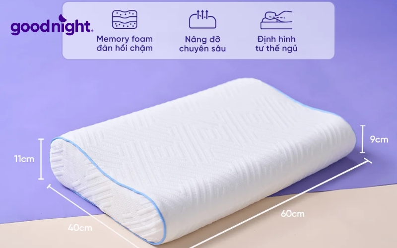 Gối chính là điểm tựa dành riêng cho vùng đầu, cổ và vai gáy