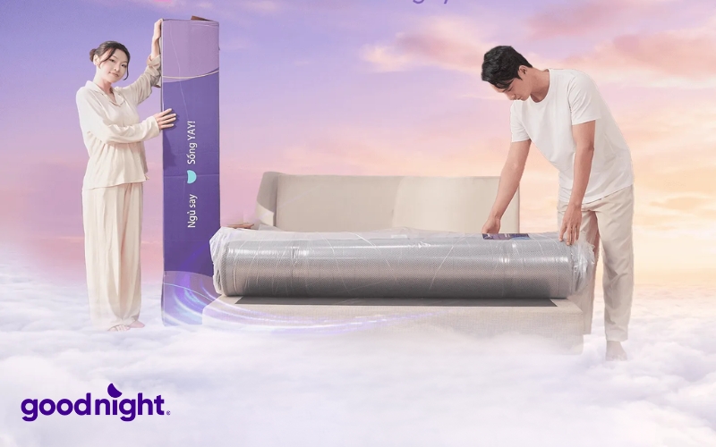 Nệm Foam & Cao su nhân tạo: Thường đạt 7 - 10 năm