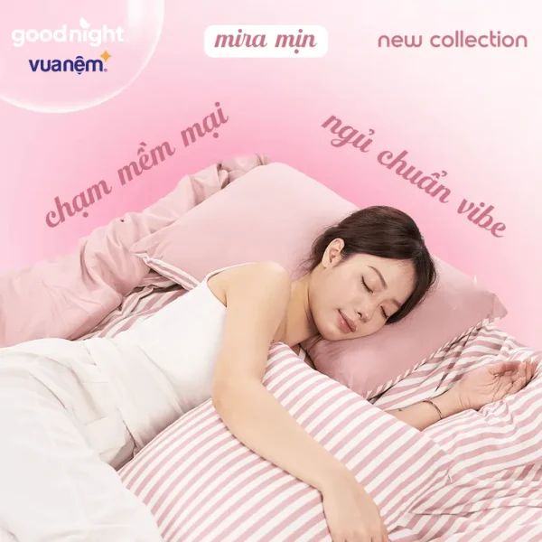 Bộ ga chun 4 chi tiết Goodnight Mira Mịn