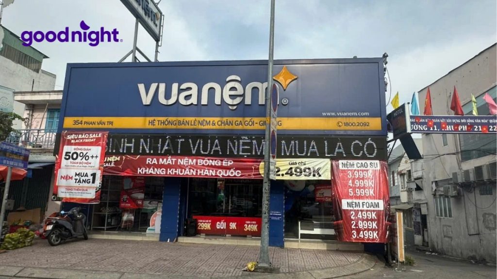 TOP 10 cửa hàng nệm bông ép TPHCM giá rẻ, chất lượng tốt 2 Vua Nệm
