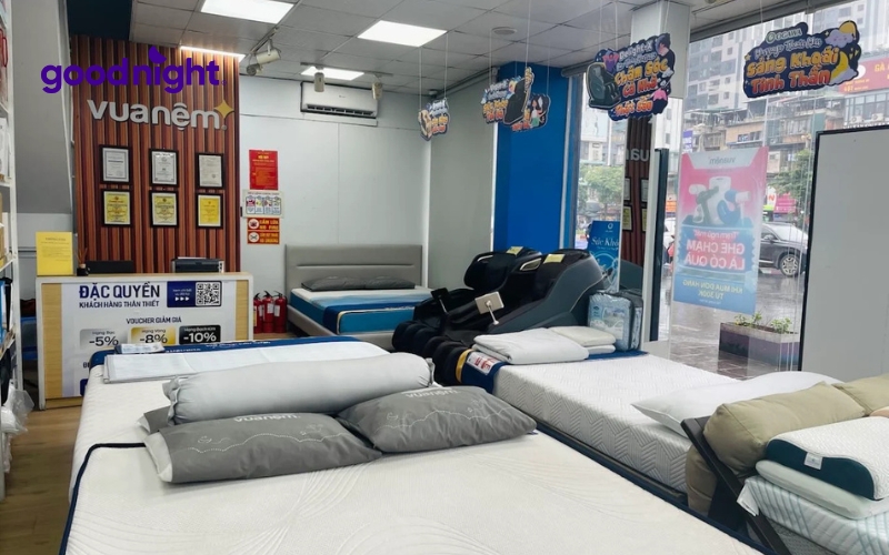 TOP 10 cửa hàng nệm Hà Nội nổi tiếng, chất lượng, giá hợp lý 3 Vua Nệm