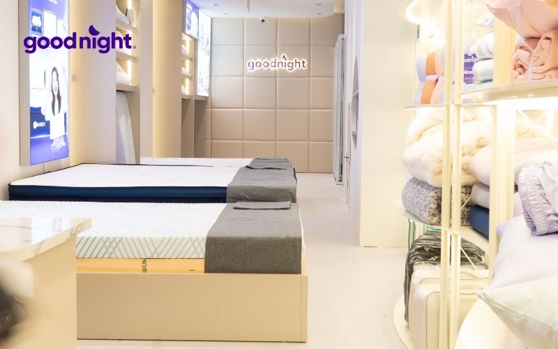 TOP 10 cửa hàng nệm lò xo giá rẻ, uy tín tại TPHCM 2 Goodnight