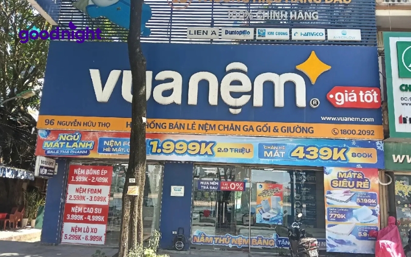 TOP 10 cửa hàng đệm cao su non Hà Nội rẻ mà chất lượng tốt 3 Vua Nệm