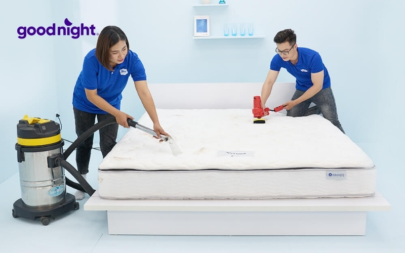 TOP 10 dịch vụ giặt đệm tại nhà Hà Nội hỗ trợ từ A-Z 2 Vua Nệm & Goodnight