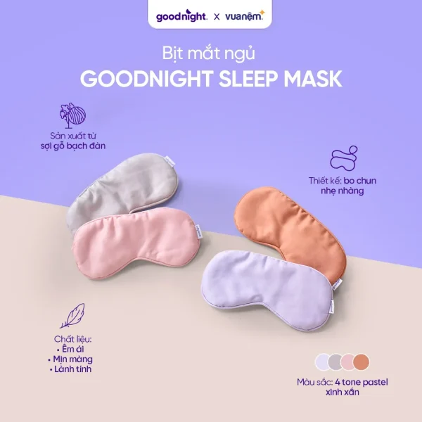 Bịt mắt ngủ Goodnight Sleep Mask 1 Bịt mắt ngủ Goodnight Sleep Mask