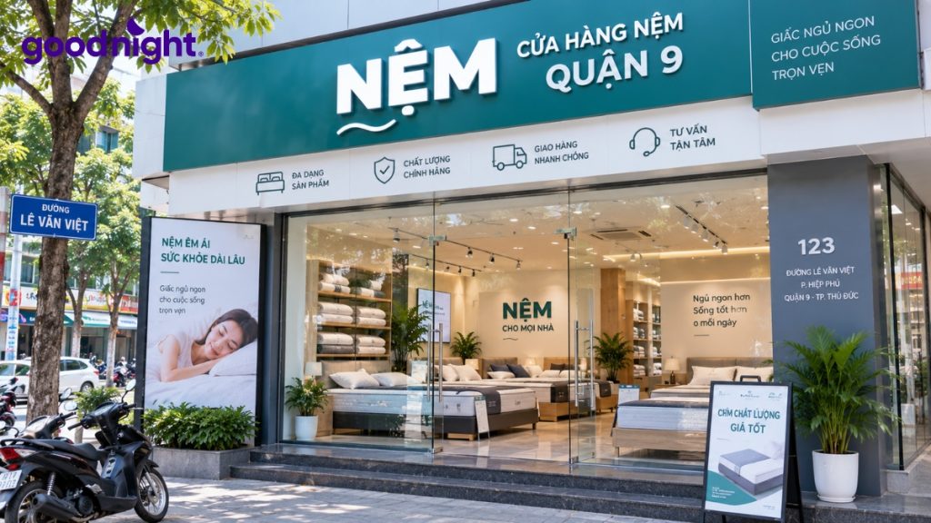 TOP 12 cửa hàng nệm Quận 9 uy tín, chất lượng và kinh nghiệm chọn nệm 1 TOP 12 cửa hàng nệm quận 9 uy tín, chất lượng và kinh nghiệm chọn nệm
