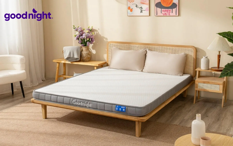Có nên mua đệm 3 cm không? Bảng giá chi tiết 2026 2 Đệm 3cm (đệm mỏng 3 phân) là giải pháp ngả lưng siêu gọn nhẹ, dễ cuộn hoặc gấp lại