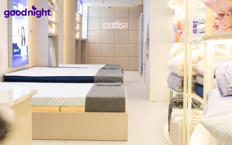 TOP 7 mẫu đệm khách sạn 4 sao mang giấc ngủ chuẩn resort về nhà 12 Goodnight là một địa chỉ đáng cân nhắc
