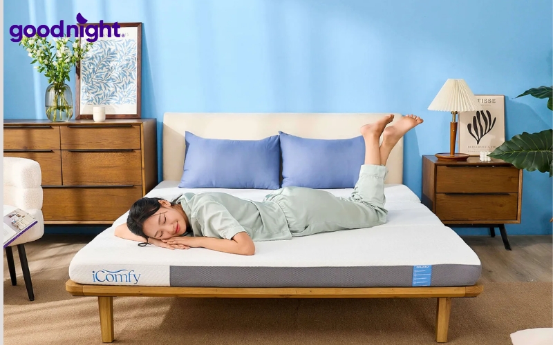 7 mẫu nệm gấp gọn 1 người chất lượng cho phòng trọ, văn phòng 6 Nệm foam iComfy Fold 3.0